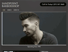 Tablet Screenshot of barbershopintitusville.com